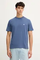 Bavlněné tričko United Colors of Benetton pánské, zelená barva, 3MI5J1AF7