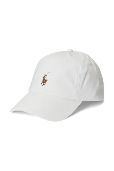 Kšiltovka Polo Ralph Lauren tyrkysová barva, hladká