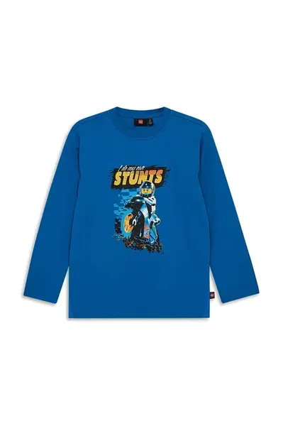 Dětské bavlněné tričko s dlouhým rukávem Lego LWTAFFY 615