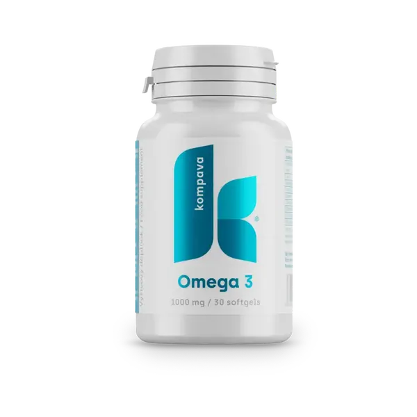 KOMPAVA Omega-3 1000 mg/30 kps