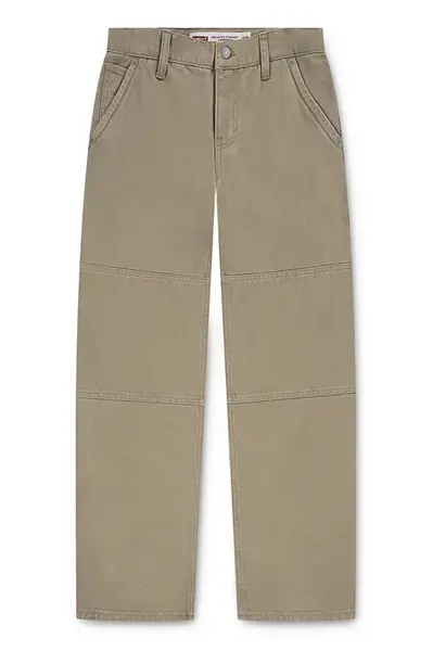 Dětské bavlněné kalhoty Levi's 555 RELAXED CARPENTER PANTS