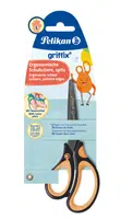 Pelikan - Nůžky Griffix pro leváky, černé, blistr