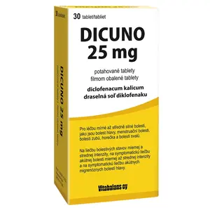 DICUNO 25 mg potahované tablety 30 ks