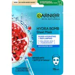 Garnier Super hydratační vyplňující maska Moisture&Aqua Bomb (Skin Tissue Superhydrating Mask) 28 g
