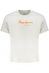PEPE JEANS MEN&#39;S SHORT SLEEVED T-SHIRT GRAY