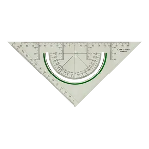 Linex - Pravítko trojúhelník LINEX Super Series 22 cm