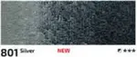 Akvarelová barva Rosa 2,5ml – 801 silver