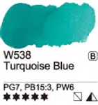 Akvarelová barva Mijello 15ml – 538 Turquoise Blue