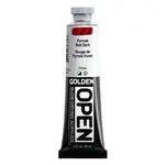 Akrylová barva Golden Open Slow Drying 59 ml - Pyrrole Red Dark 7278