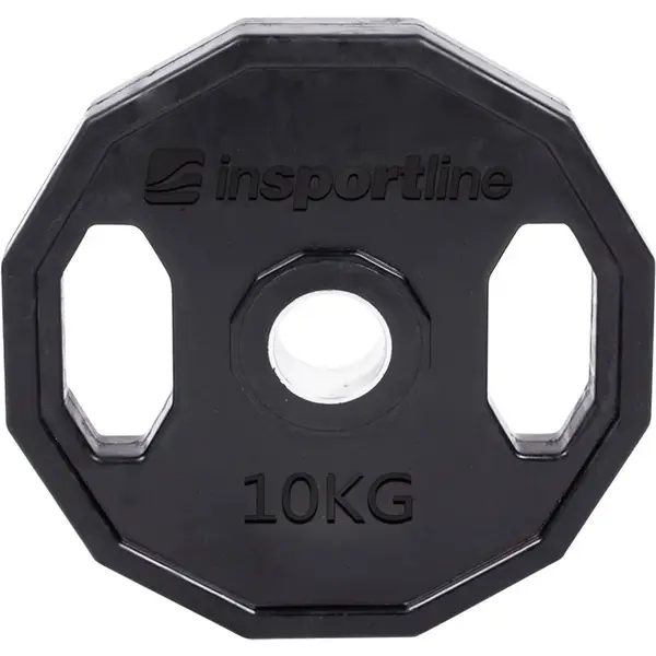 inSPORTline Pogumovaný olympijský kotouč  Ruberton 10 kg 50 mm
