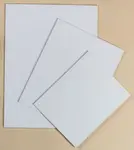 Šepsované plátno na desce 20x20cm