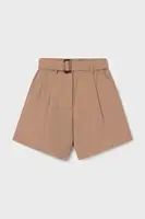 Dětské kraťasy Mayoral hnědá barva, nastavitelný pas, 7217