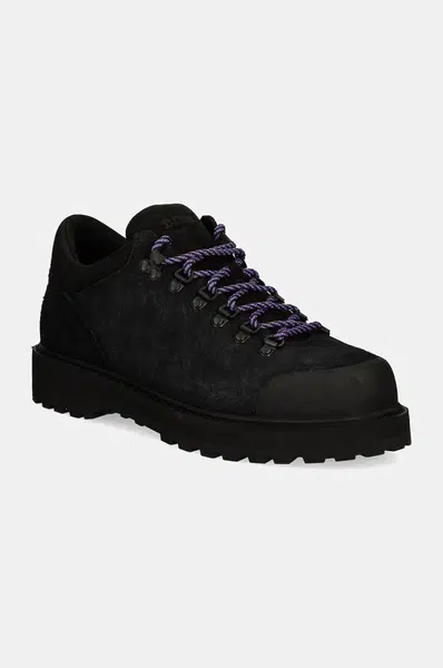 Semišové boty Diemme Cornaro pánské, černá barva, DI24FWCOM-F02S008BLK