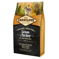 CARNILOVE Adult Salmon & Turkey granule pro psy velkých plemen, Hmotnost balení: 12 kg