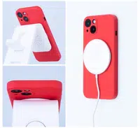 Ochranný silikonový kryt Mag Cover pro Apple iPhone 14 Pro Max, červená