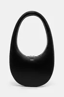 Kožená kabelka Coperni Swipe Bag černá barva, COPBA01405