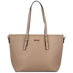 Dámská kabelka přes rameno taupe - Coveri Juisse