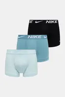 Boxerky Nike 3-pack pánské, tyrkysová barva, 0000KE1156