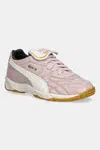 Kožené tenisky Puma King Indoor růžová barva, 401683