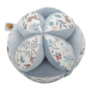 Little Dutch Forest Friends Sensory Gripping Ball textilní míček 0 m+ Blue 1 ks
