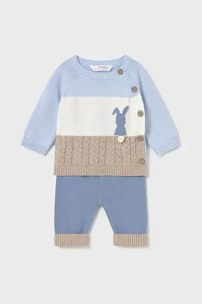 Kojenecká sada Mayoral Newborn modrá barva, 2569