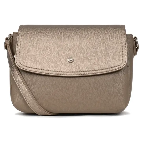 Dámska crossbody kabelka Hexagona Marllen - hnedo-bronzová
