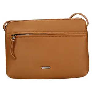 Dámská crossbody kabelka David Jones Gnela - koňak