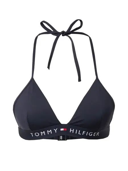 Tommy Hilfiger Underwear Bikinový top  tmavomodrá / červená / biela