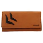 Dámská kožená peněženka Lagen Selest - koňak