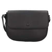 Kožená dámská crosbody kabelka Katana Amálie - černá