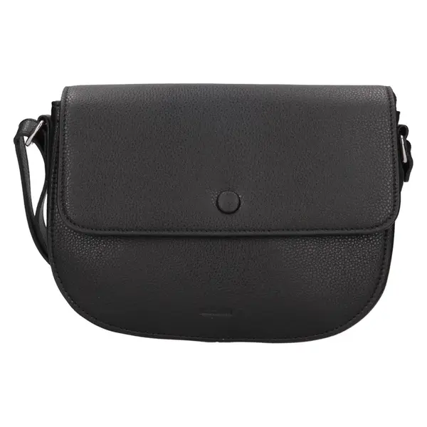 Kožená dámská crosbody kabelka Katana Amálie - černá