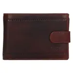 Pánská kožená peněženka Lagen Evron - hnědá