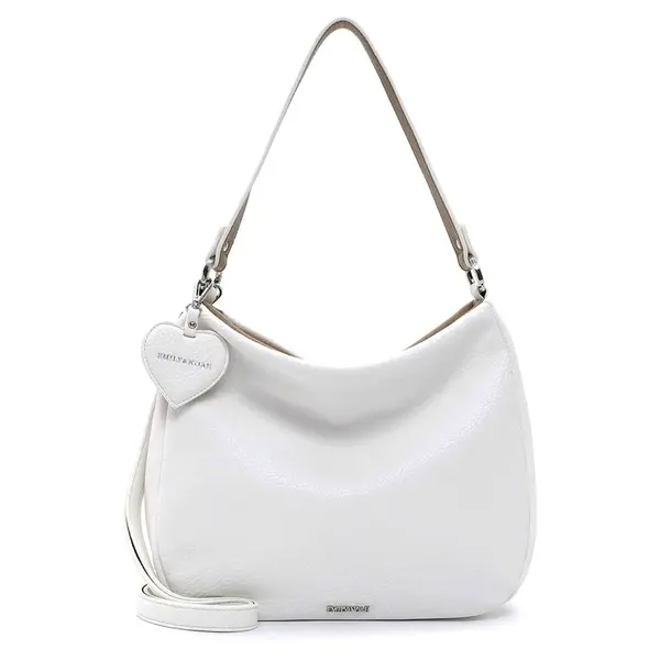 Dámská kabelka Emily & Noah Faina - bílá