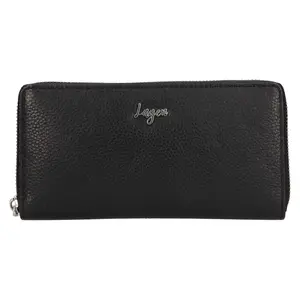 Dámská kožená peněženka Lagen Saxana - černá