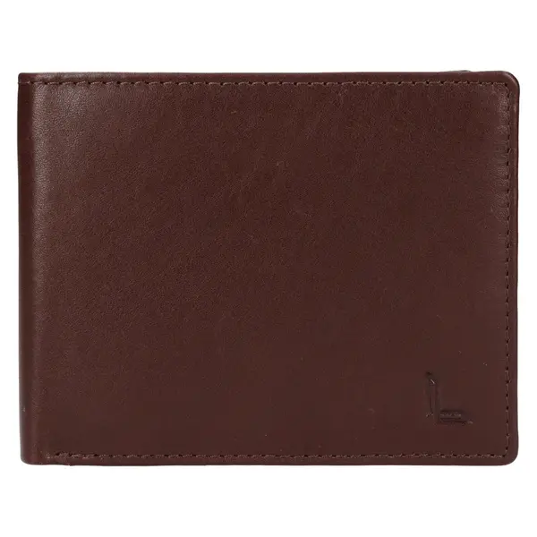 Pánská kožená peněženka Lagen Asher - hnědá