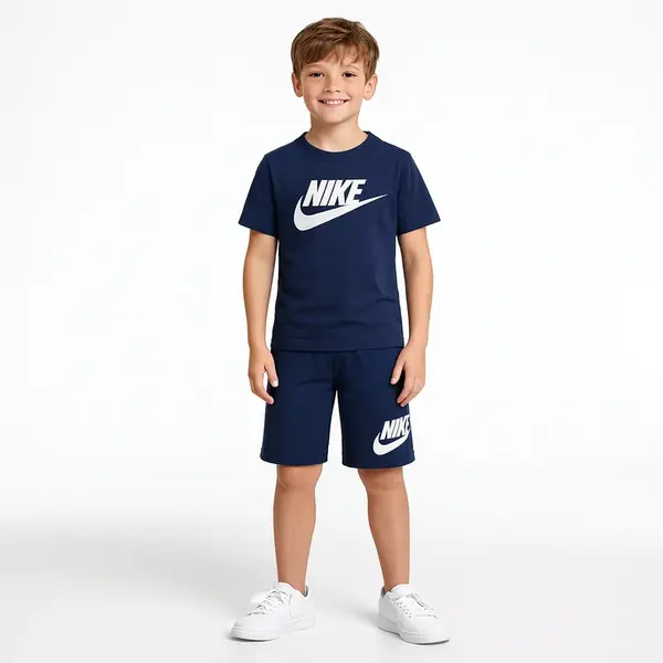 Nike kids club tee & short set 104-110 cm