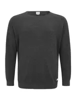 Jack & Jones Plus Sveter 'JJEHILL'  tmavosivá