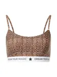 MAGIC Bodyfashion Podprsenka 'Dream Your'  hnedá / svetlohnedá / čierna / biela