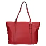 Elegantná dámska kožená kabelka Katana Irnise - červená