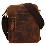 Pánska kožená taška cez rameno HGL Semmy - koňak