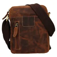 Pánska kožená taška cez rameno HGL Semmy - koňak