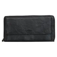 Dámska kožená peňaženka Lagen Maria - modro-čierna