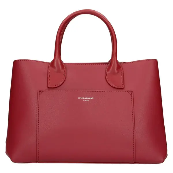 Dámska kabelka David Jones Mradetes - tmavo červená