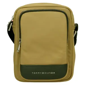 Pánská taška přes rameno Tommy Hilfiger Simen - zeleno-hnědá