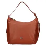 Dámská kožená kabelka Gianní Conti Loréne - koňak