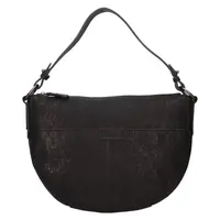 Dámská kožená kabelka Gianní Conti Market - černá