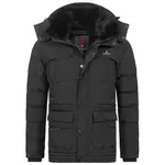 HOHENHORN ACHALM Pánská zimní bunda, černá, velikost XXXL