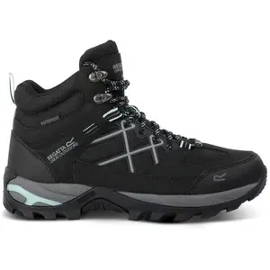 REGATTA OUTDOORS SAMARIS III W Dámska treková obuv, čierna, veľkosť