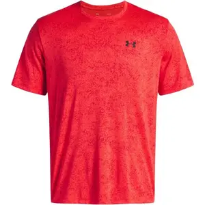 Under Armour TECH TEE PIXELATE Pánske športové tričko, červená, veľkosť L