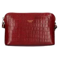 Kožená dámska crosbody kabelka Katana Sini - červená